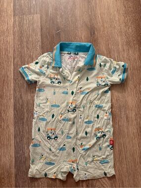 Magnetic Me Golf Polo Romper